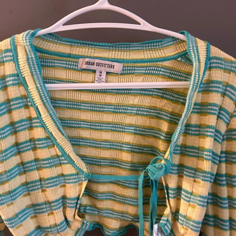 Urban outfitters Striped Cropped Cardigan - Picture 5 of 7